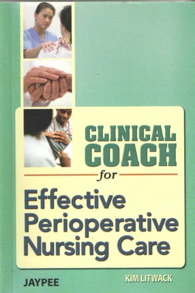 Image of - Clinical Coach For Effective Perioperative Nursing Care | Paperback