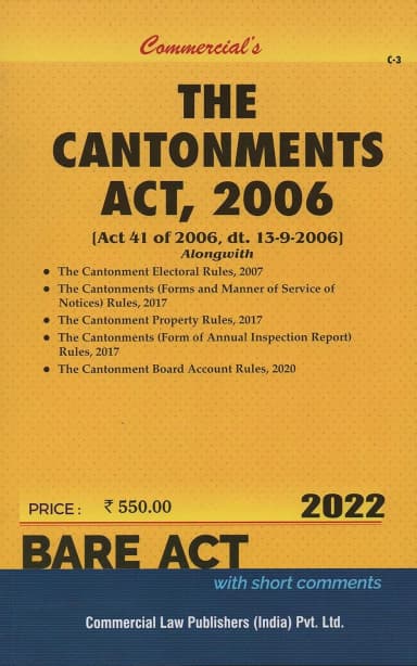 Image of - Cantonments Act, 2006