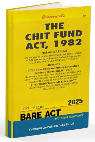 Image of - Chit Funds Act, 1982