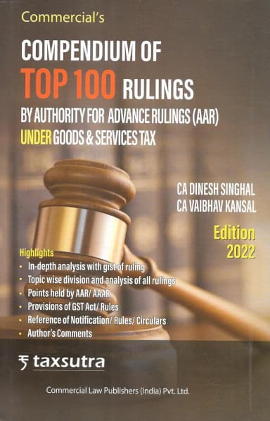 Image of - Compendium of Top 100 Rulings by Authority of Advance Ruling 2022 Edition