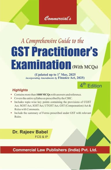 Image of - A Comprehensive Guide to the GST Practitioner’s Examination 4th Edition