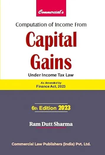 Image of - COMPUTATION OF INCOME FROM CAPITAL GAINS 6th Edition