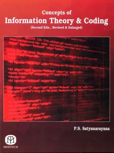 Image of - Concepts Of Information Theory & Coding 2nd Edition | Paperback