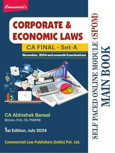 Image of - Corporate Law and Economic Laws (SPOM) (Main Book) 1st Edition