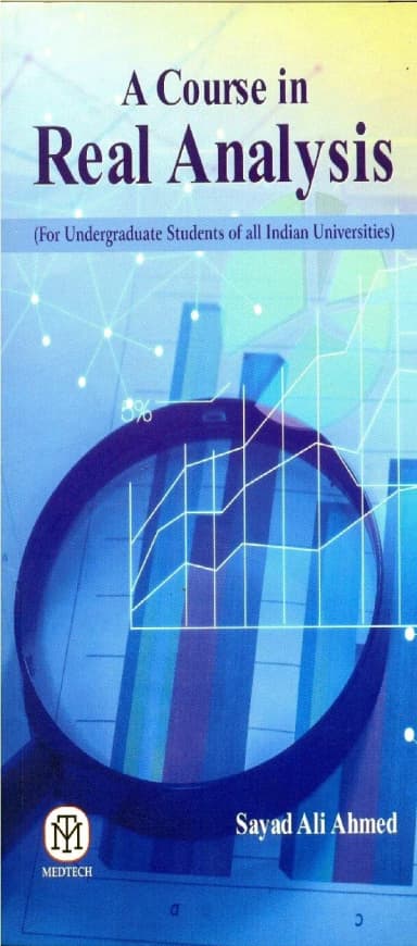 Image of - A Course In Real Analysis | Paperback