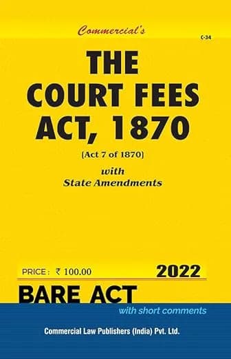 Image of - Court Fees Act, 1870