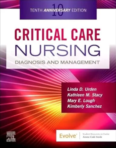 Image of - Critical Care Nursing: Diagnosis and Management -10th Edition