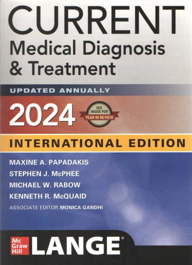 Image of - (Old) Current Medical Diagnosis And Treatment 2024 (Ie) | Paperback