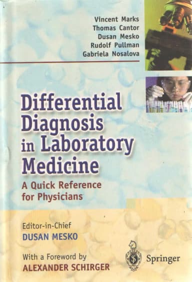 Image of - Differential Diagnosis In Laboratory Medicine