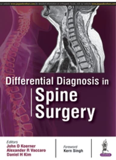 Image of - Differential Diagnosis In Spine Surgery | Paperback