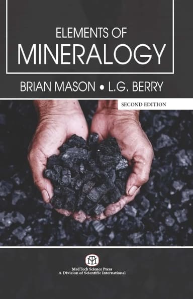 Image of - Elements Of Mineralogy 2nd Edition | Paperback