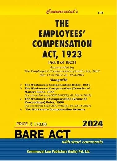 Image of - Employees’ Compensation Act, 1923