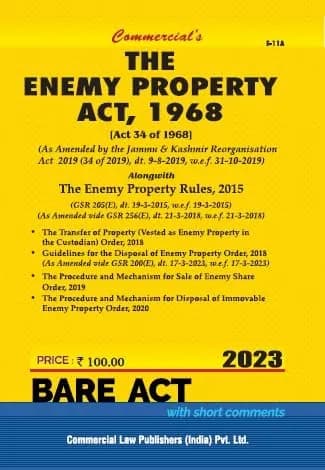 Image of - Enemy Property Act, 1968