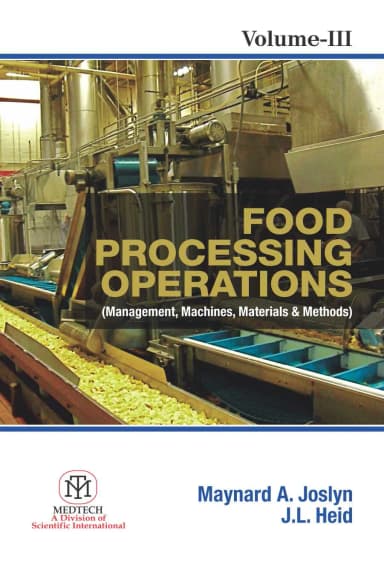 Image of - Food Processing Operations : Management Machines Materials & Methods Vol. 3 | Paperback