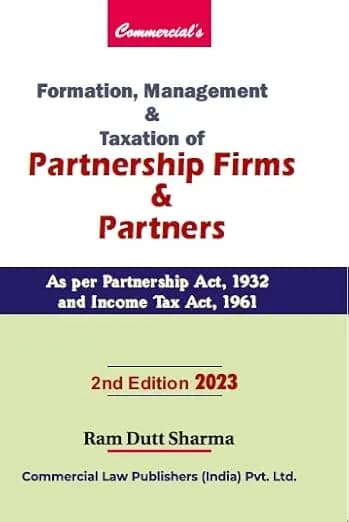 Image of - Formation Management and Taxation of Partnership Firms and Partners 2nd Edition