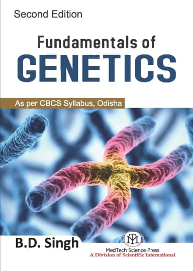 Image of - Fundamentals Of Genetics 2nd Edition : As Per Cbcs Syllabus Odisha | Paperback