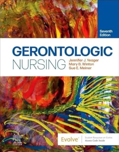 Image of - Gerontologic Nursing -7th Edition