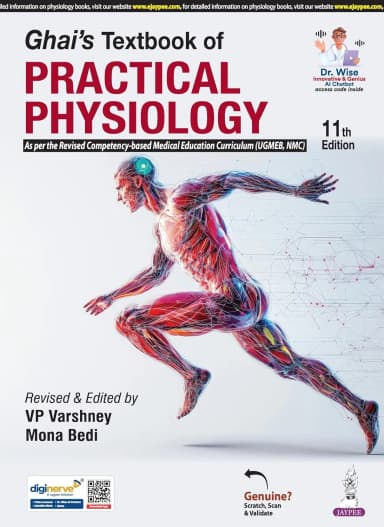Image of - Ghai'S Textbook Of Practical Physiology | Paperback