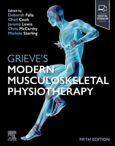 Image of - Grieve's Modern Musculoskeletal Physiotherapy-5th Edition
