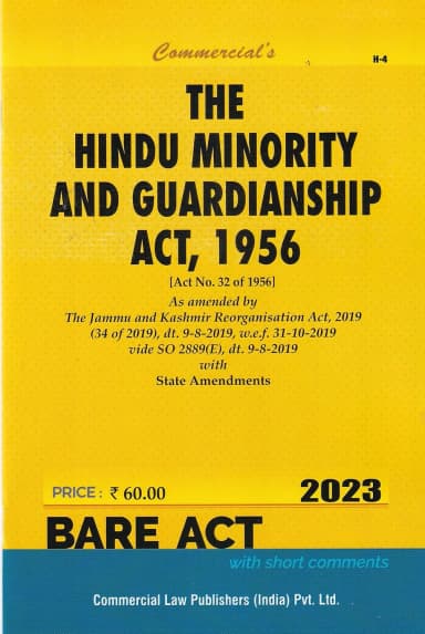 Image of - Hindu Minority and Guardianship Act, 1956