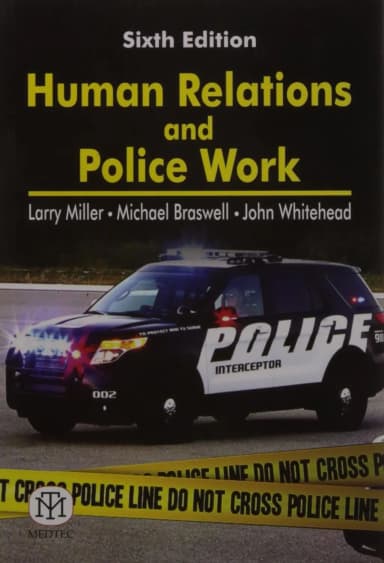 Image of - Human Relations And Police Work 6th Edition | Paperback