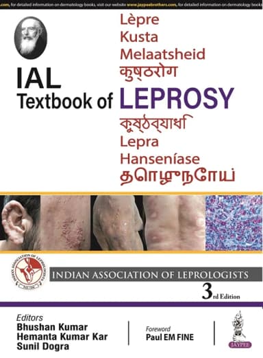 Image of - Ial Textbook Of Leprosy | Hardcover