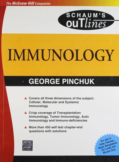 Image of - Immunology (Schaums Outline) | Paperback
