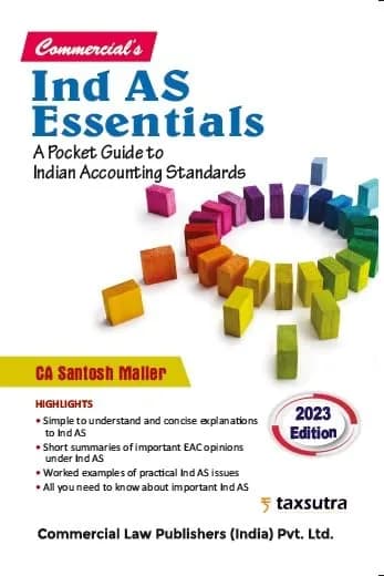 Image of - Ind As Essentials (A Pocket Guide to Indian Accounting Standards) 2023 Edition