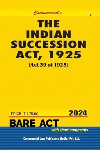 Image of - Indian Succession Act, 1925