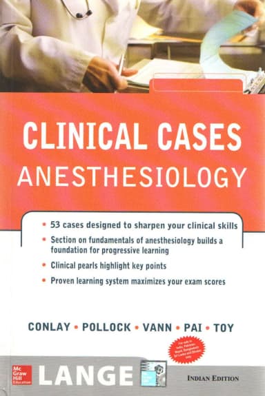 Image of - Lange Clinical Cases : Anesthesiology | Paperback