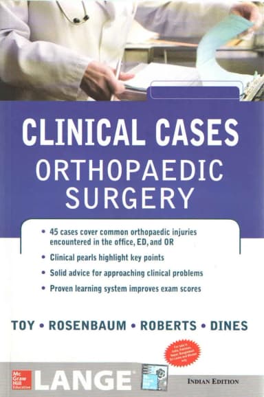Image of - Lange Clinical Cases : Orthopaedic Surgery | Paperback