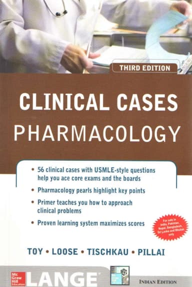 Image of - Lange Clinical Cases Pharmacology | Paperback