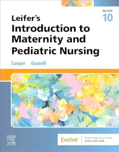 Image of - Leifers Introduction to Maternity and Pediatric Nursing -10th Edition