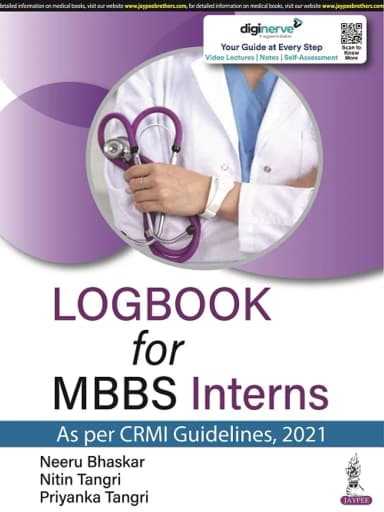 Image of - Logbook For Mbbs Interns | Paperback