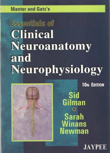 Image of - Manter And Gatz'S Essentials Of Clinical Neuroanatomy And Neurophysiology | Paperback