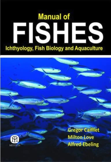 Image of - Manual Of Fishes : Icthyology Fish Biology And Aquaculture | Paperback