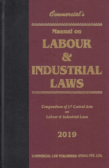 Image of - Manual on Labour and Industrial Law