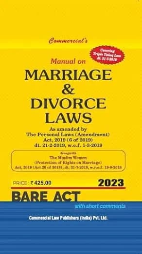Image of - Manual on Marriage and Divorce Law