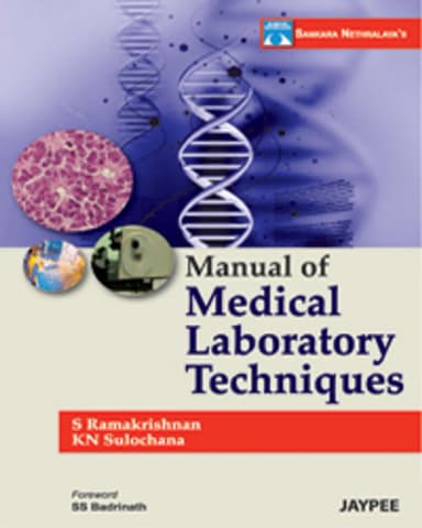 Image of - Sankaran Nethralaya'S Manual Of Medical Laboratory Techniques | Paperback