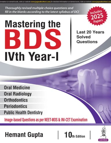 Image of - Mastering The Bds Ivth Year-I | Paperback