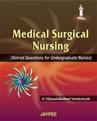 Image of - Medical Surgical Nursing(Solved Questions For Undergraduate Nurses) | Paperback