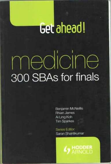 Image of - Medicine 300 Sbas For Finals ,Get Ahead | Paperback