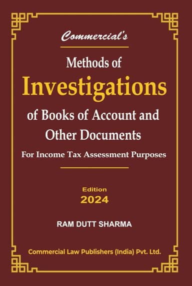 Image of - Methods of Investigations of Books of Accounts and Other Documents 2024 Edition