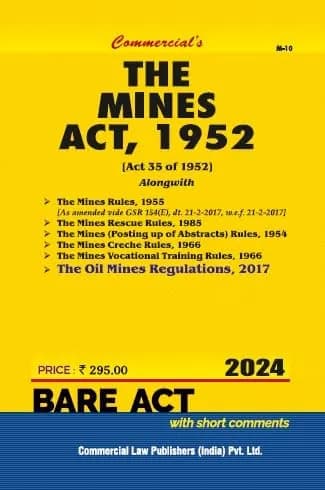 Image of - Mines Act, 1952 with Rules