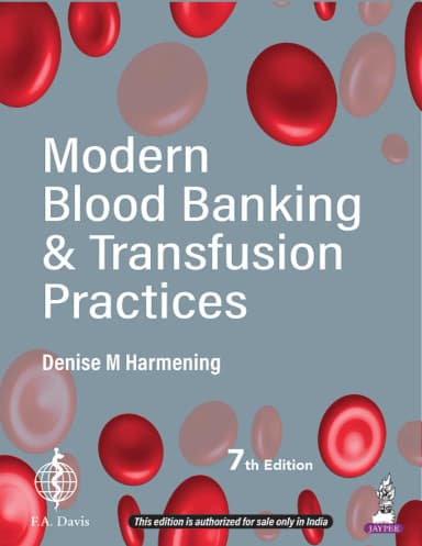 Image of - Modern Blood Banking And Transfusion Practices | Paperback