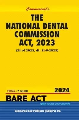 Image of - National Dental Commission Act, 2023