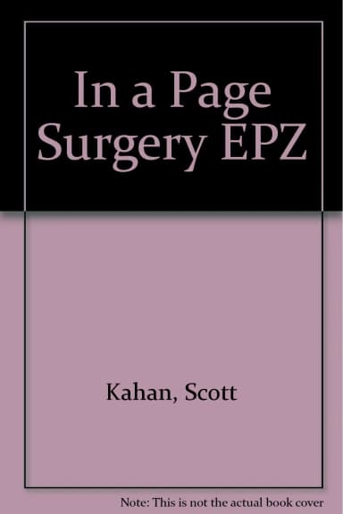 Image of - (Ex)In A Page Surgery