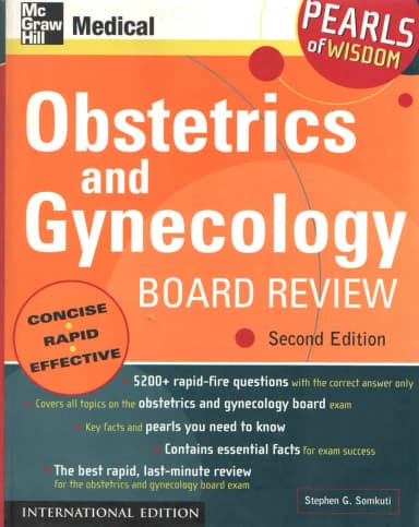 Image of - (Old)Pearls Of Wisdom Obstetrics And Gynecology Board Review(Int.Ed) | Paperback