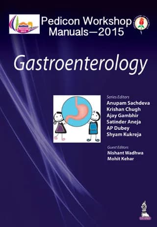 Image of - Pedicon Workshop Manuals-2015 (Iap): Gastroenterology | 1st Edition