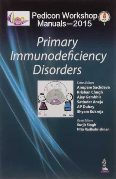 Image of - Pedicon Workshop Manuals-2015 Primary Immunodeficiency Disorders | Paperback
